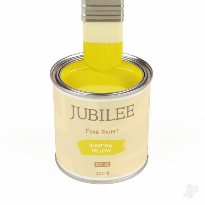 Guild Lane Jubilee All Purpose Acrylic Paint - Bunting Yellow (250ml)