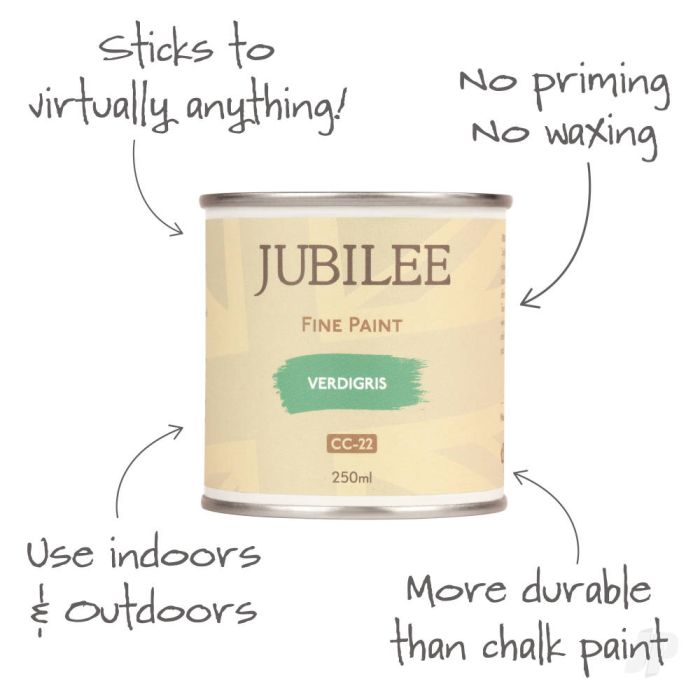 Guild Lane Jubilee All Purpose Acrylic Paint - Verdigris (250ml)