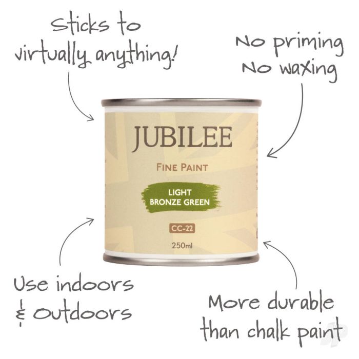 Guild Lane Jubilee All Purpose Acrylic Paint - Light Bronze Green (250ml)