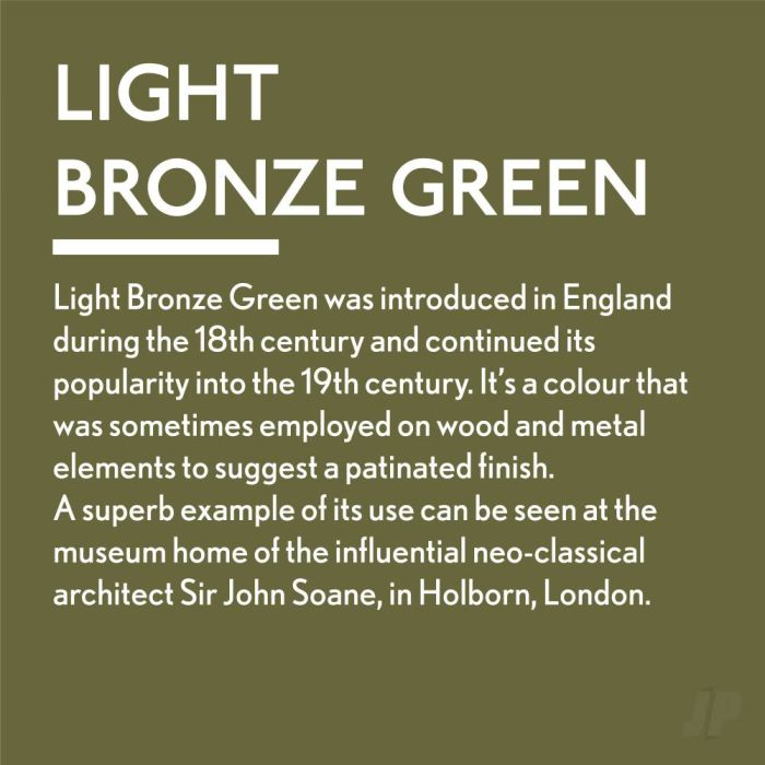 Guild Lane Jubilee All Purpose Acrylic Paint - Light Bronze Green (250ml)