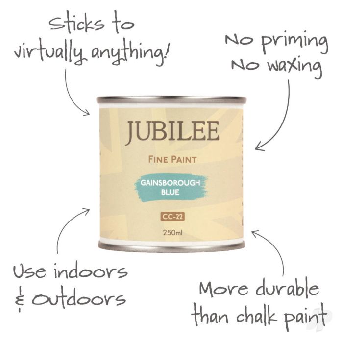 Guild Lane Jubilee All Purpose Acrylic Paint - Gainsborough Blue (250ml)