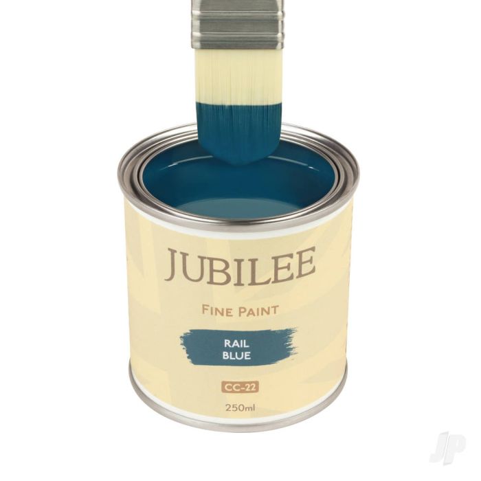 Guild Lane Jubilee All Purpose Acrylic Paint - Rail Blue (250ml)
