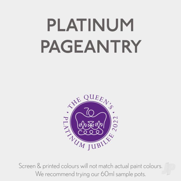 Guild Lane Jubilee All Purpose Acrylic Paint - Platinum Pageantry (250ml)
