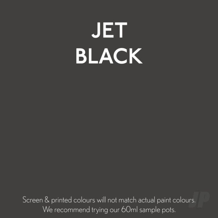 Guild Lane Jubilee All Purpose Acrylic Paint - Jet Black (500ml)
