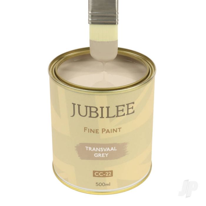 Guild Lane Jubilee All Purpose Acrylic Paint - Transvaal Grey (500ml)