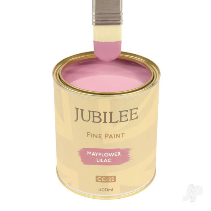 Guild Lane Jubilee All Purpose Acrylic Paint - Mayflower Lilac Purple (500ml)