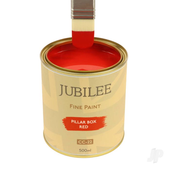 Guild Lane Jubilee All Purpose Acrylic Paint - Pillar Box Red (500ml)