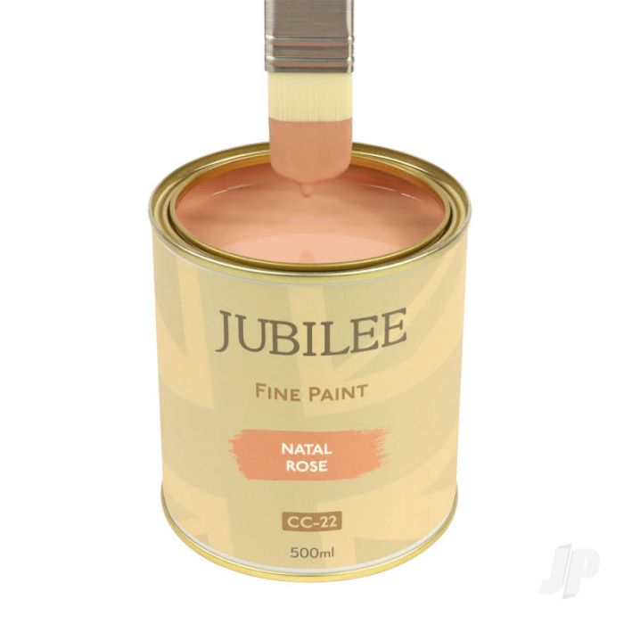 Guild Lane Jubilee All Purpose Acrylic Paint - Natal Rose Pink Red (500ml)