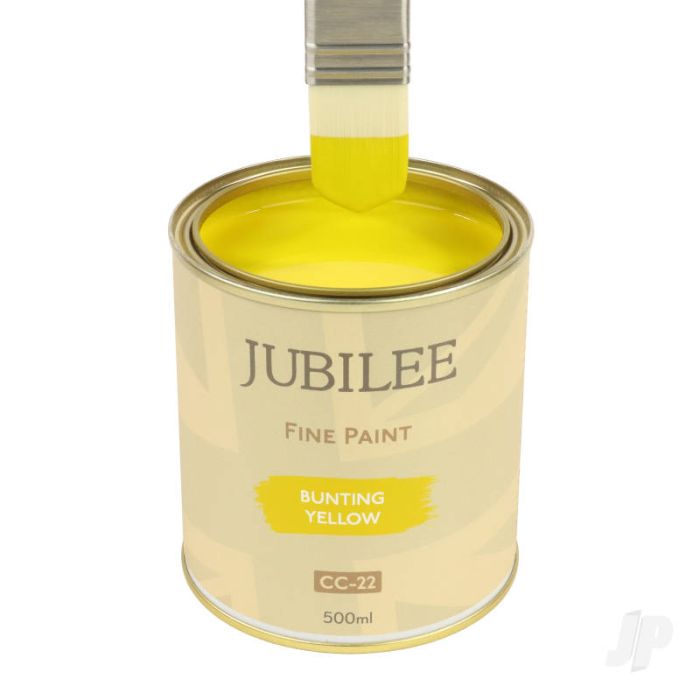 Guild Lane Jubilee All Purpose Acrylic Paint - Bunting Yellow (500ml)
