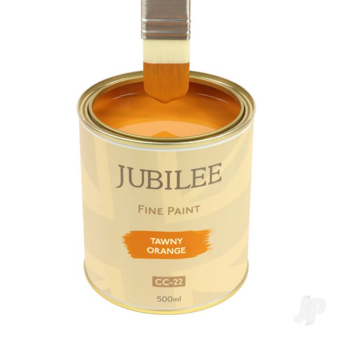Guild Lane Jubilee All Purpose Acrylic Paint - Tawny Orange (500ml)