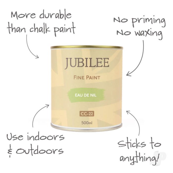 Guild Lane Jubilee All Purpose Acrylic Paint - Eau de Nil Green (500ml)