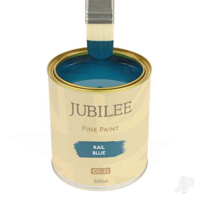 Guild Lane Jubilee All Purpose Acrylic Paint - Rail Blue (500ml)