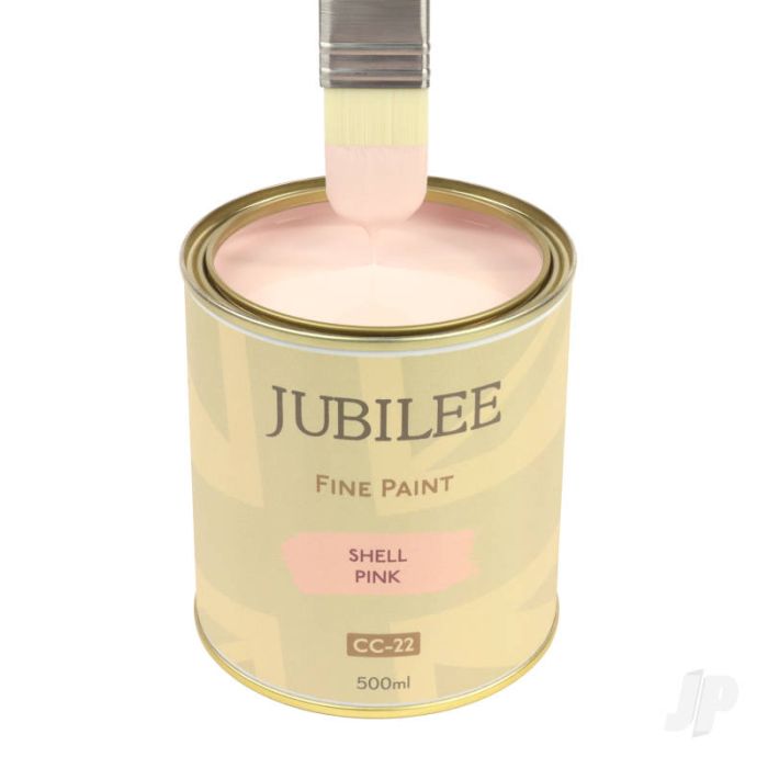 Guild Lane Jubilee All Purpose Acrylic Paint - Shell Pink (500ml)
