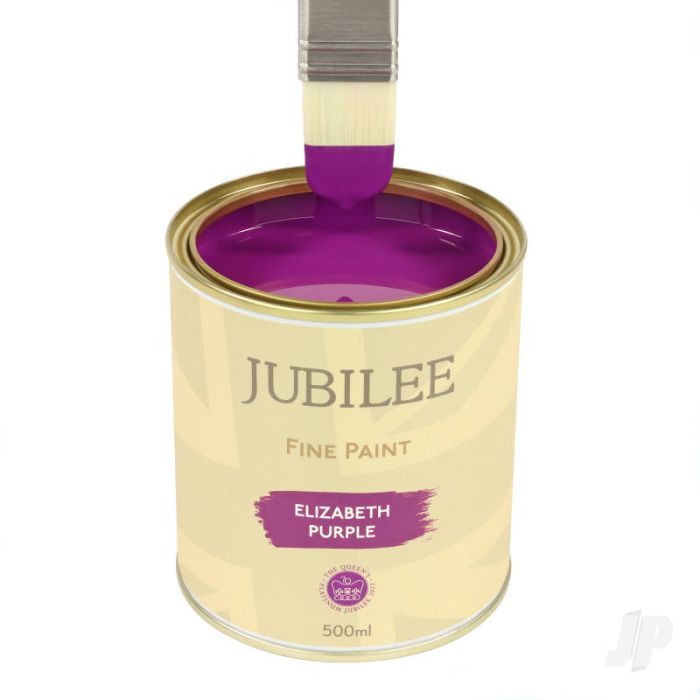 Guild Lane Jubilee All Purpose Acrylic Paint - Elizabeth Purple (500ml)