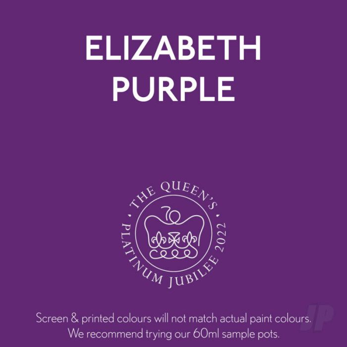 Guild Lane Jubilee All Purpose Acrylic Paint - Elizabeth Purple (500ml)