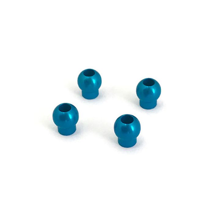 Gmade Aluminium Shock Upper Ball 6.8x7.6mm Blue (4)