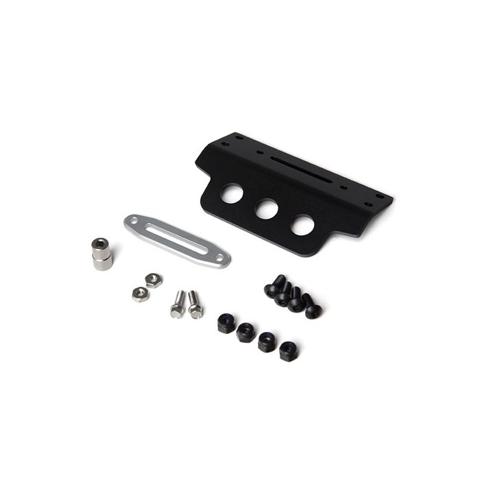 GMADE ALUMINIUM SKID PLATE BLACK FOR GS01 FRONT BUMPER