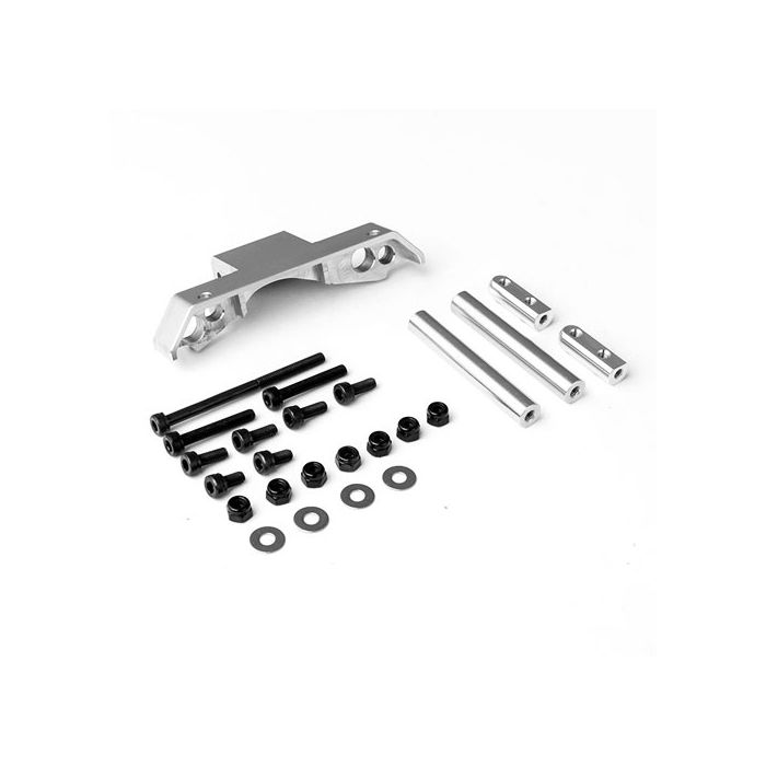 GMADE GS01 FRONT AXLE TRUSS UPPER LINK MOUNT (SILVER)