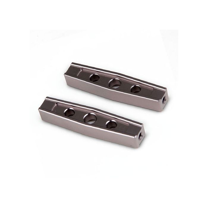 GMADE GS01 Machined M3 44mm Upper Link (Titanium Grey) Pr