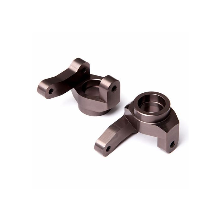 GMADE ALUMINIUM ZERO ACKERMAN KNUCKLE ARM (TITANIUM GREY) PR