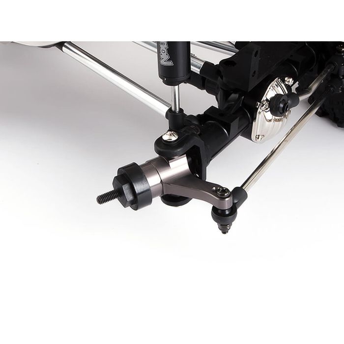 GMADE Aluminium One Piece Titanium Grey Knuckle Arm (2)