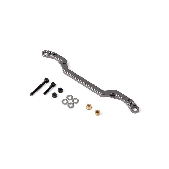 GMADE Gs01 Machined Steering Link 116mm (Titanium Grey)