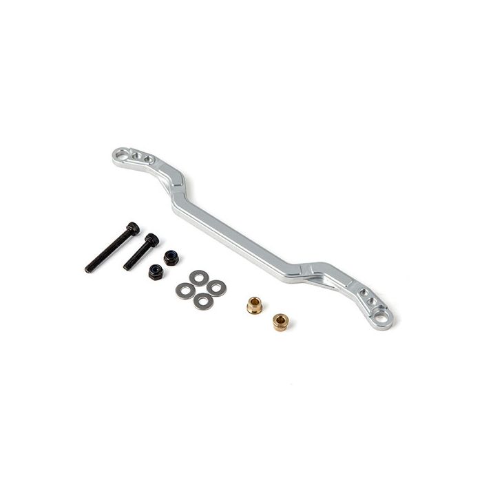 Gmade GS01 Machined Steering Link 116mm (Silver)