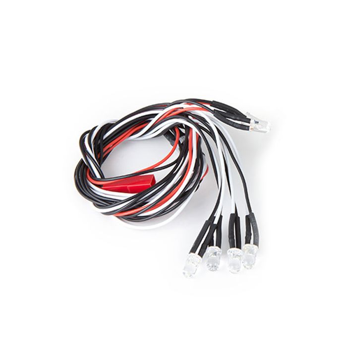 Gmade Komodo LEDLight Kit 5mm White (4) & 5mm Red (2)