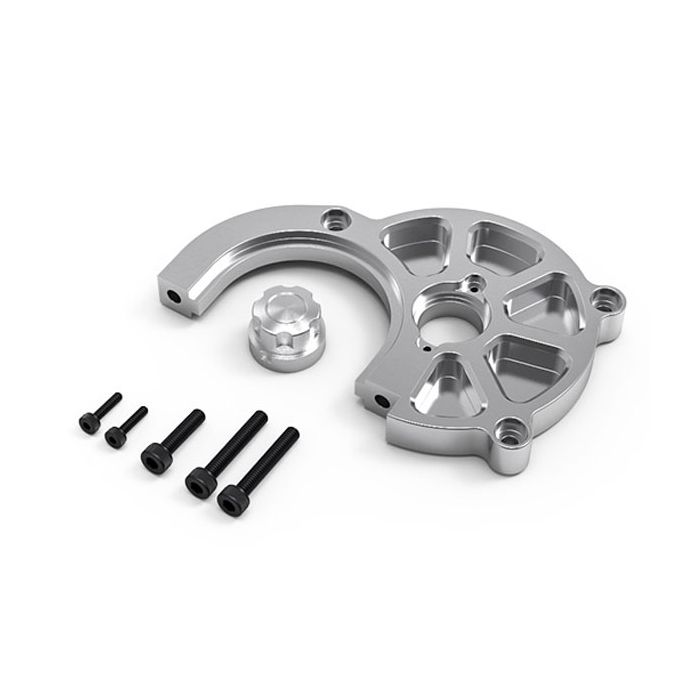 Gmade GR01 Aluminium Motor Mount Set (Silver)