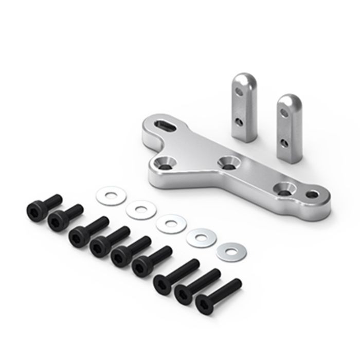 Gmade GA60 Aluminium Axle Servo Mount (Silver)