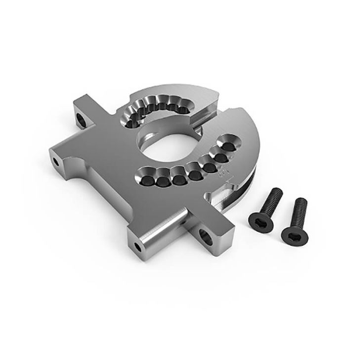 Gmade GR01 Adjustable Motor Plate (Silver)