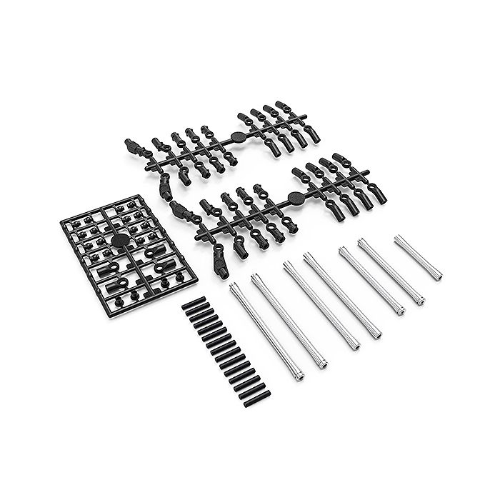 Gmade GS02 Front & Rear Aluminium Link Set For 313mm Wheelbase