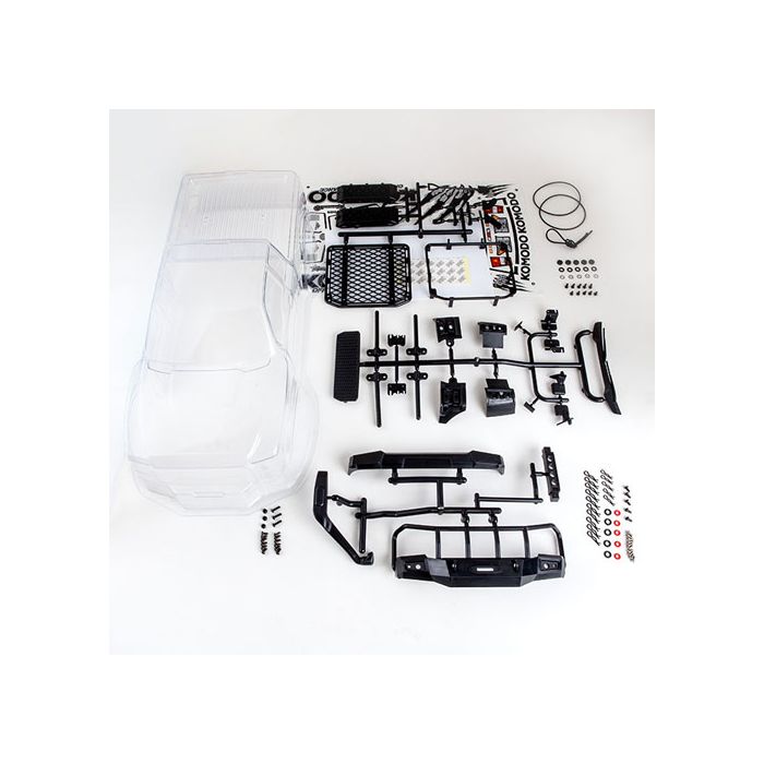 Gmade Komodo Clear Body Shell Set (287mm Wheelbase)