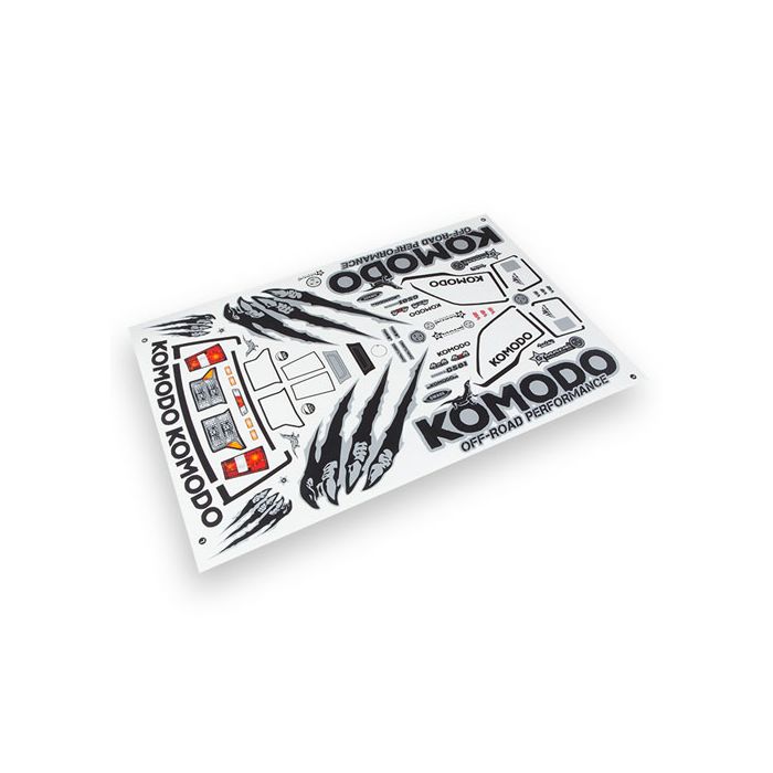 Gmade Komodo Decal Sheet