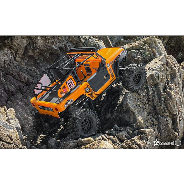 GMADE 1/10 GS02F Spider Jeep Wrangler Style Rock Crawler - RC Car Kit