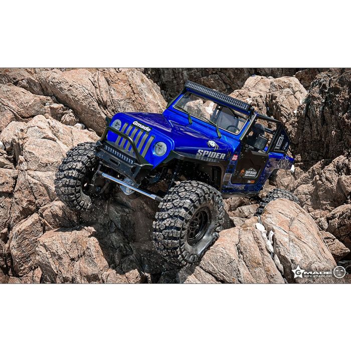 GMADE 1/10 GS02F Spider Jeep Wrangler Style Rock Crawler - RC Car Kit
