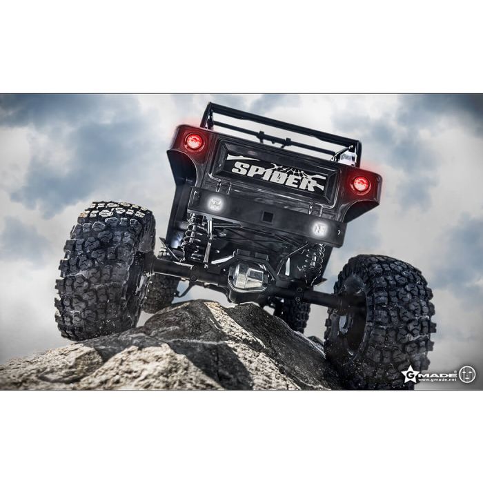 GMADE 1/10 GS02F Spider Jeep Wrangler Style Rock Crawler - RC Car Kit