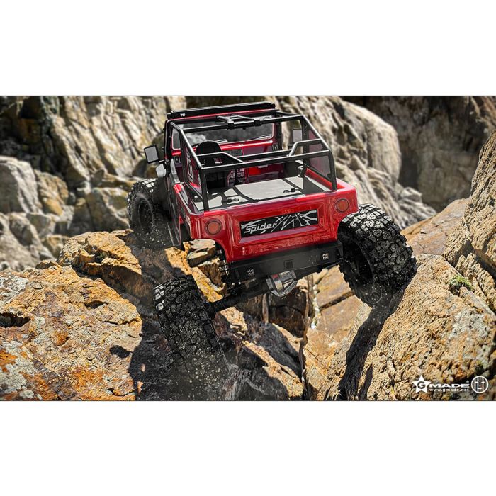 GMADE 1/10 GS02F Spider Jeep Wrangler Style Rock Crawler - RC Car Kit