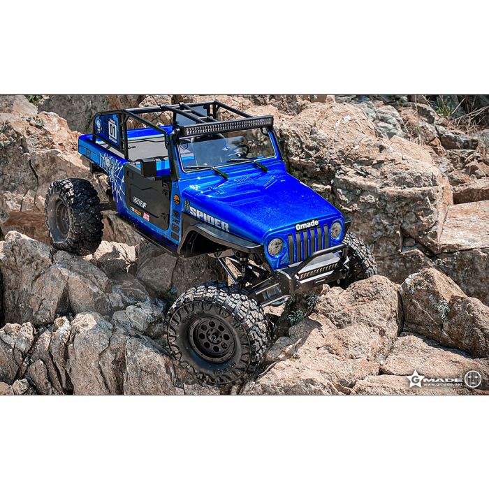 GMADE 1/10 GS02F Spider Jeep Wrangler Style Rock Crawler - RC Car Kit