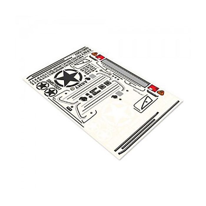 Gmade Military Buffalo Decal Sheet