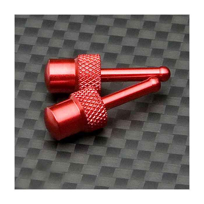 Gmade G-Air System Wheel Red Metal Stoppers (2)