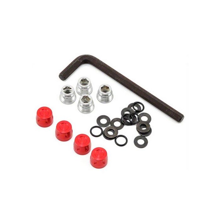 Gmade 1.9 RH01 Wheel Hubs Red (4)