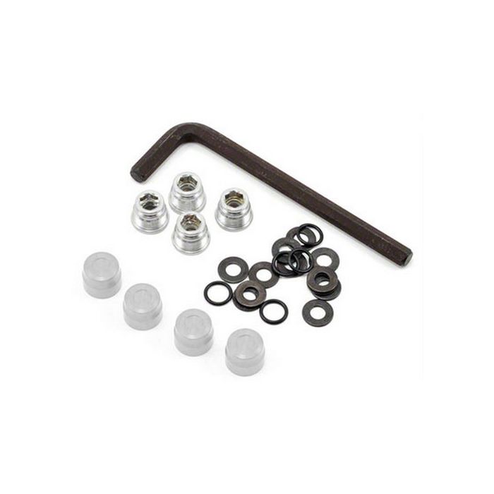 Gmade 1.9 RH02 Wheel Hubs Silver (4)