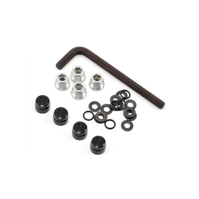 Gmade 1.9 RH02 Wheel Hubs Black (4)