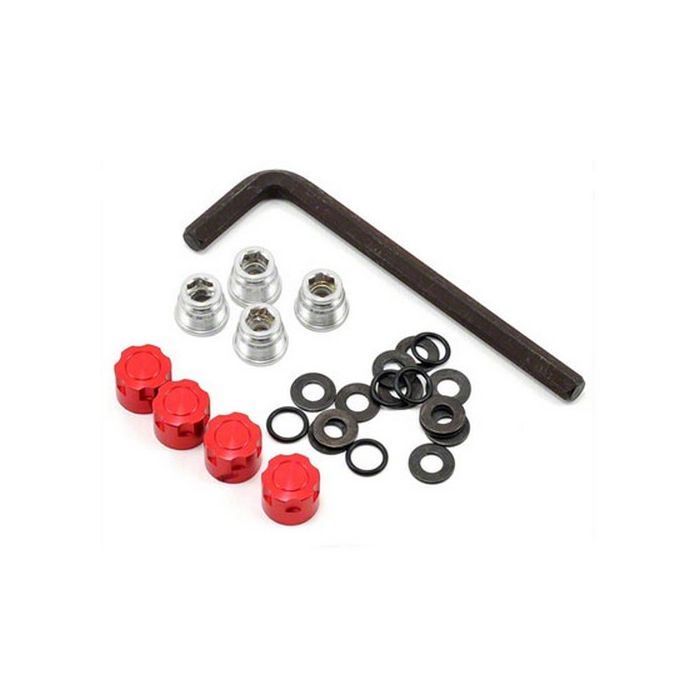 Gmade 1.9 RH03 Wheel Hubs Red (4)