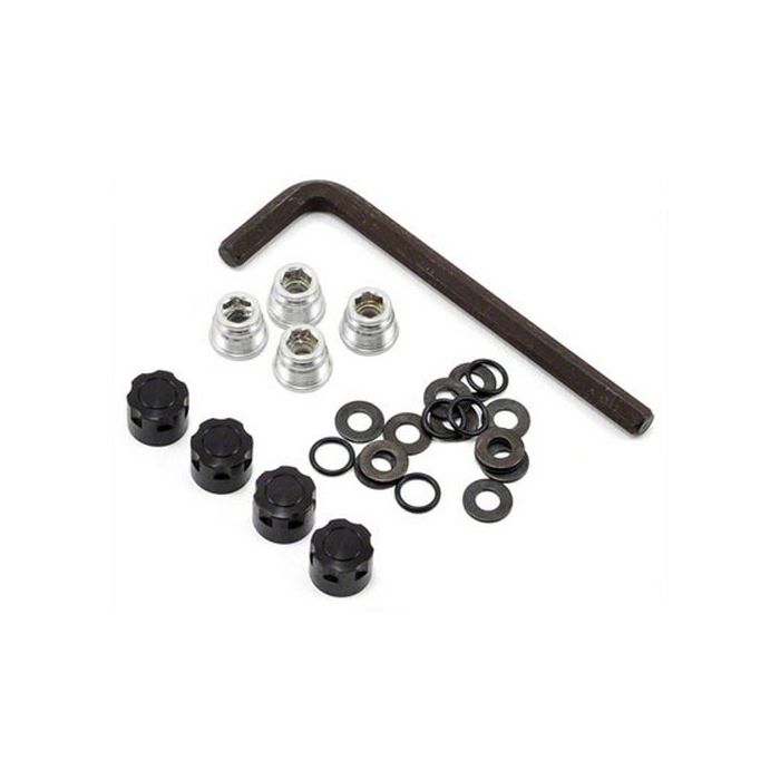 Gmade 1.9 RH03 Wheel Hubs Black (4)