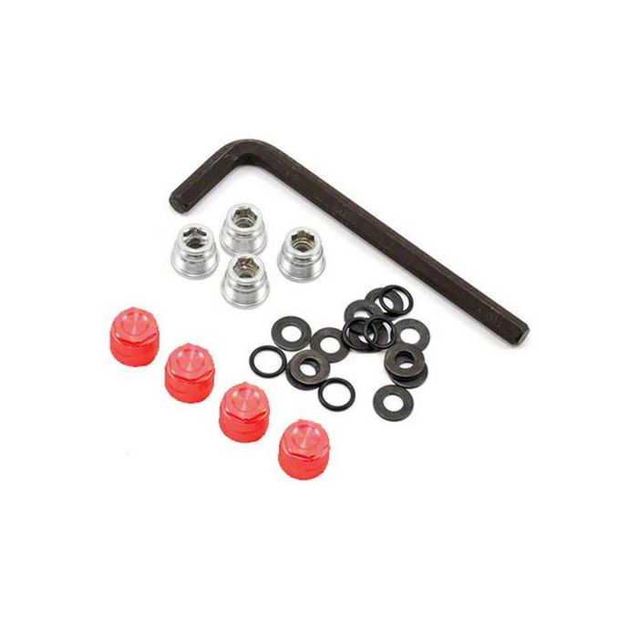 Gmade 1.9 RH04 Wheel Hubs Red