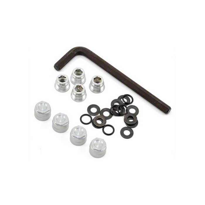 Gmade 1.9 RH04 Wheel Hubs Silver (4)