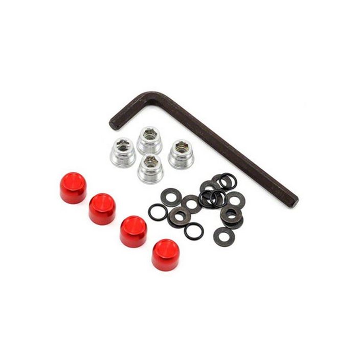 Gmade 1.9 RH05 Wheel Hubs Red