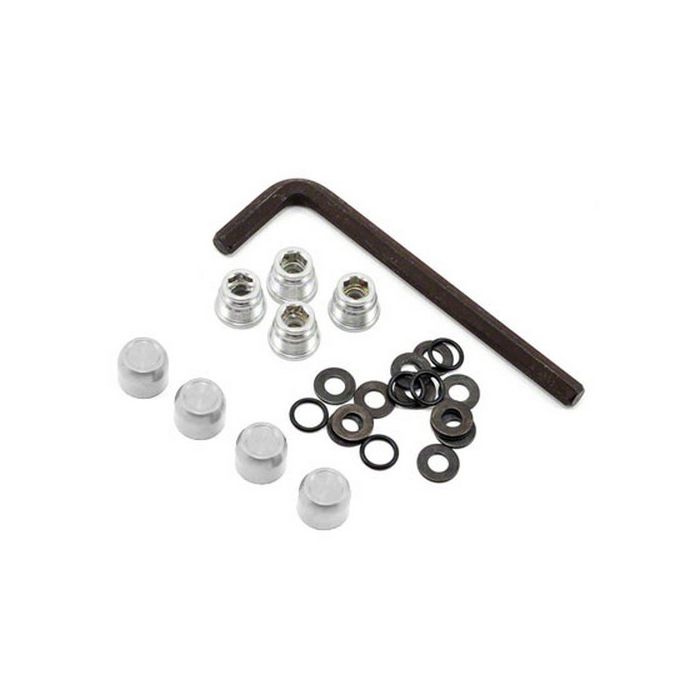 Gmade 1.9 RH05 Wheel Hubs Silver (4)
